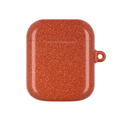 Orange Glitter AirPod Case