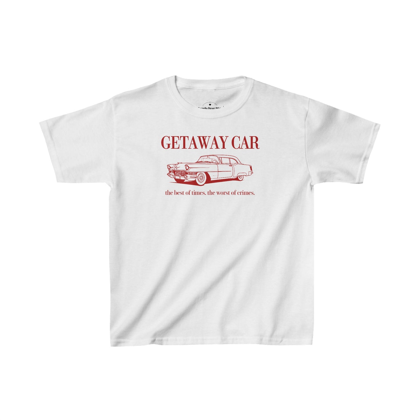 Getaway Car Retro Baby Tee