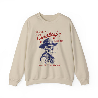 Cowboy Skeleton Crewneck