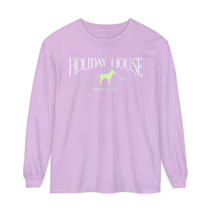 Key Lime Green Dog Long Sleeve Shirt