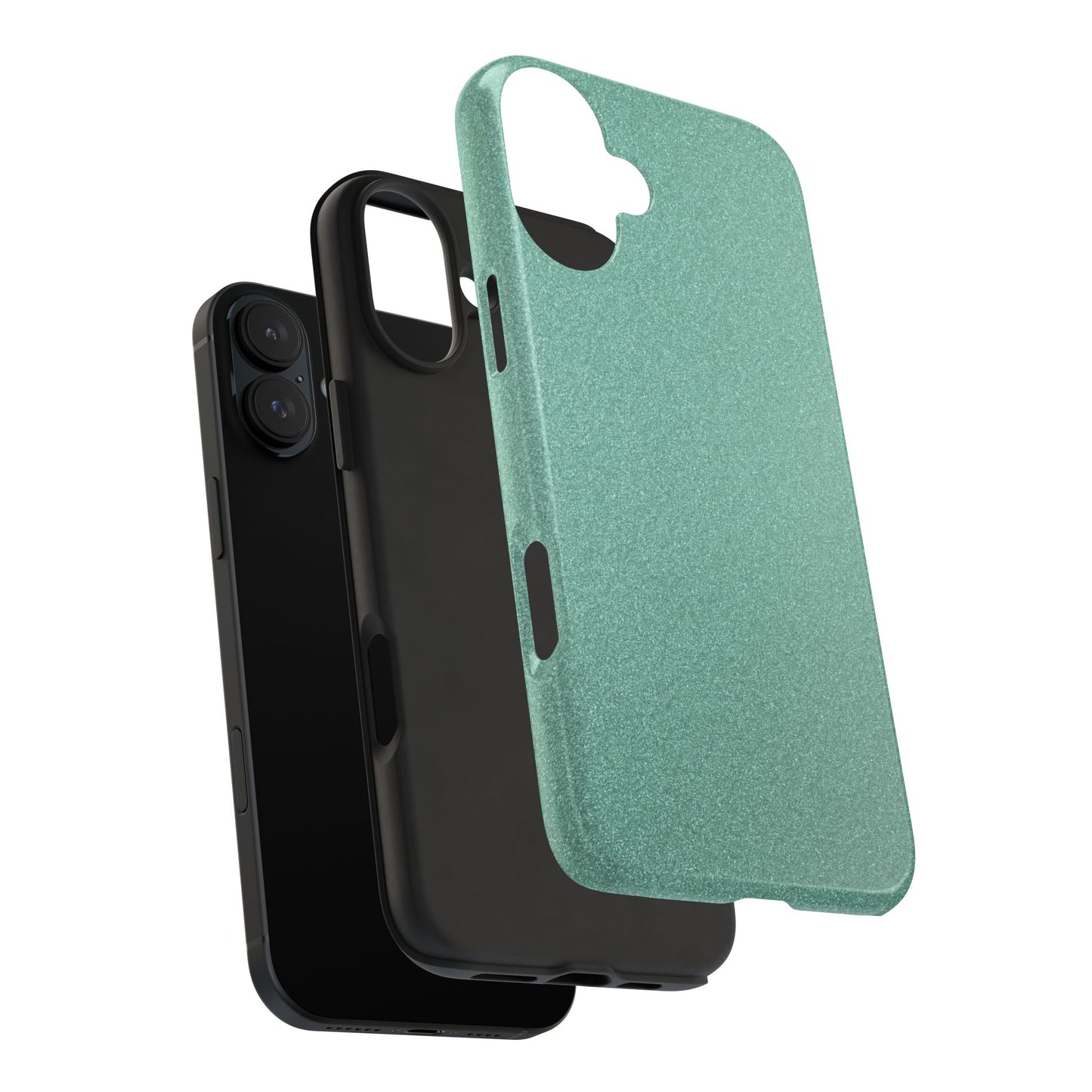Green Glitter Phone Case