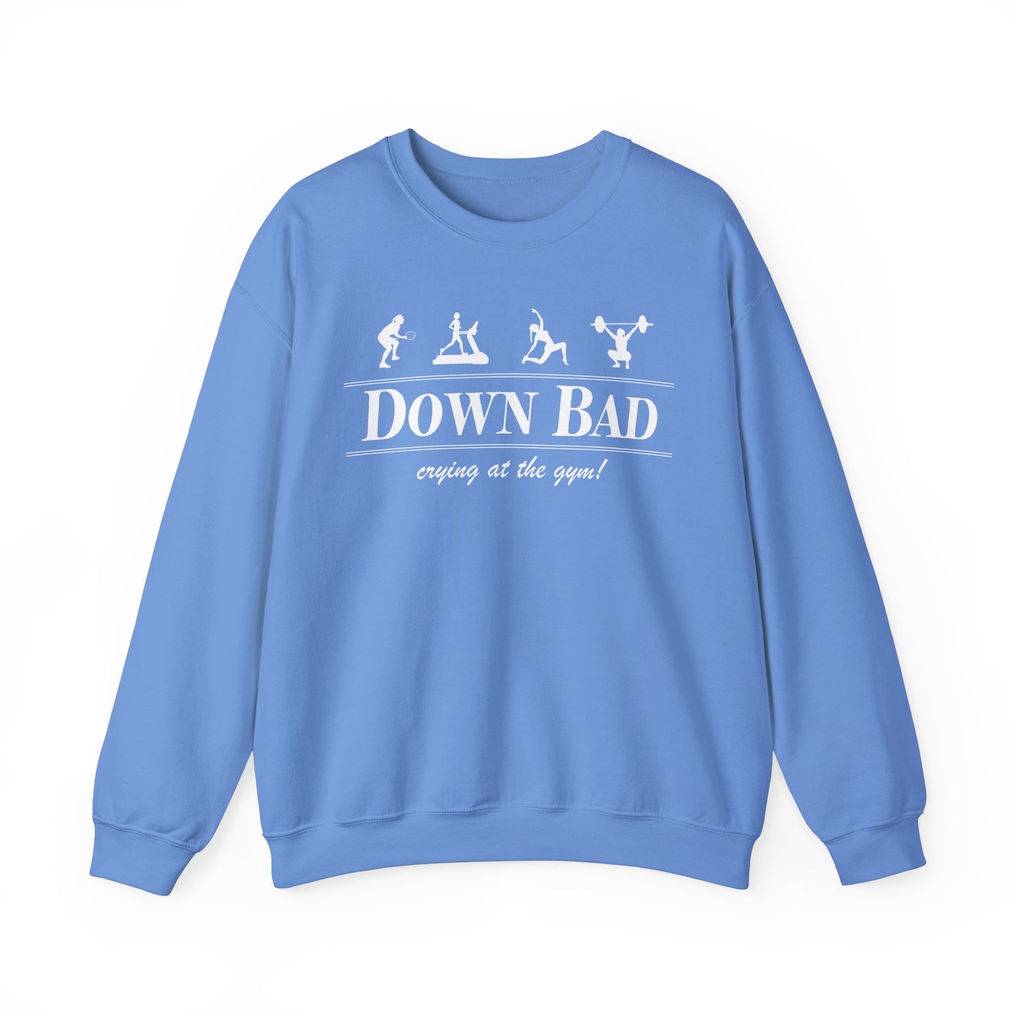 Down Bad Retro Gym Crewneck