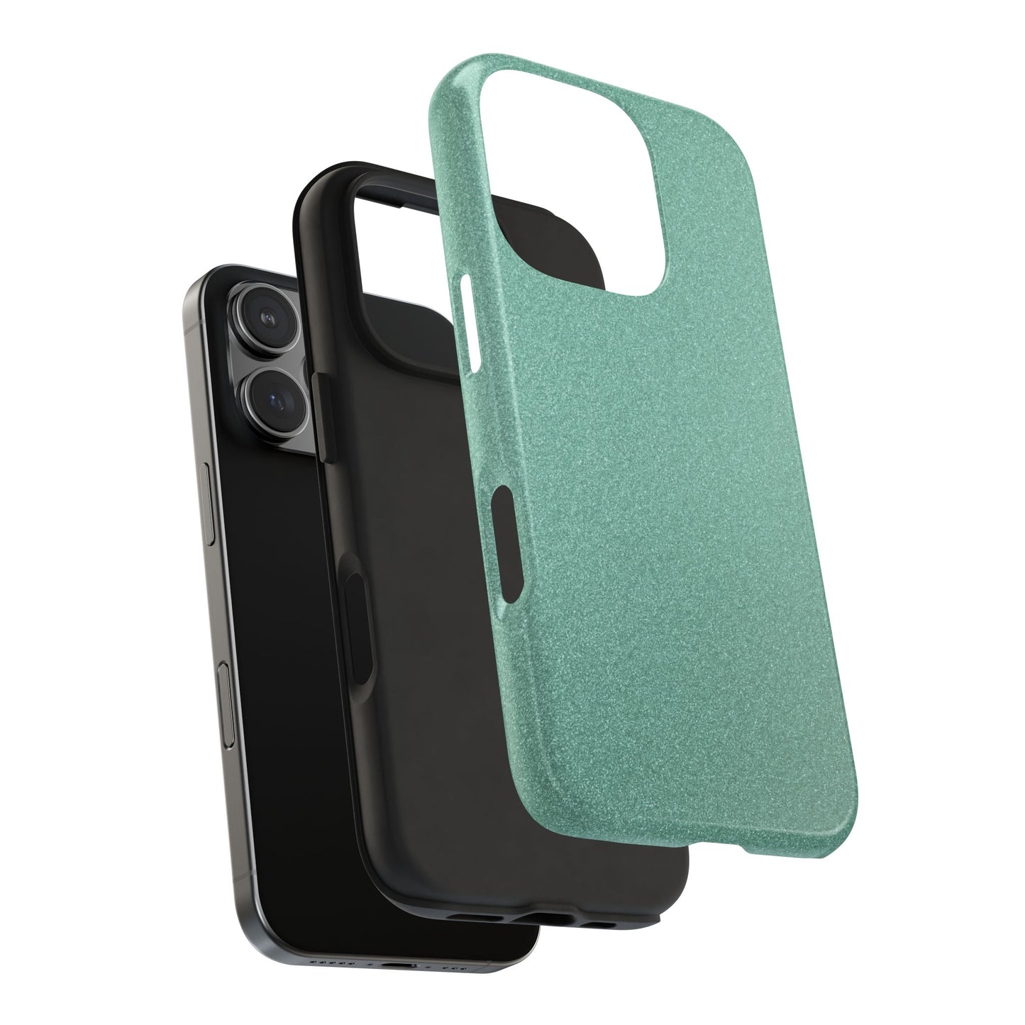 Green Glitter Phone Case