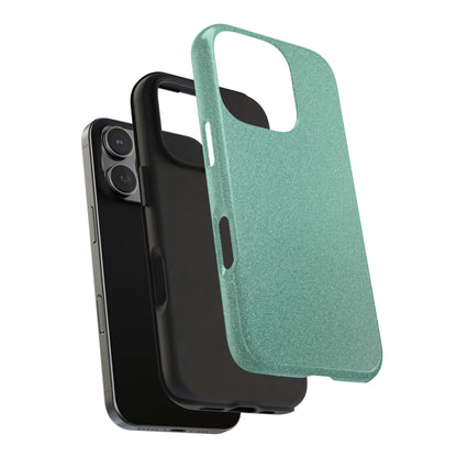 Green Glitter Phone Case