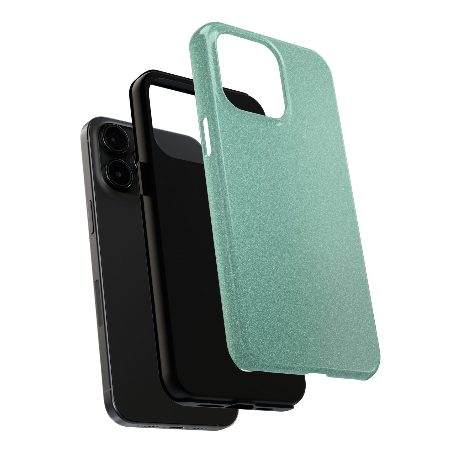 Green Glitter Phone Case