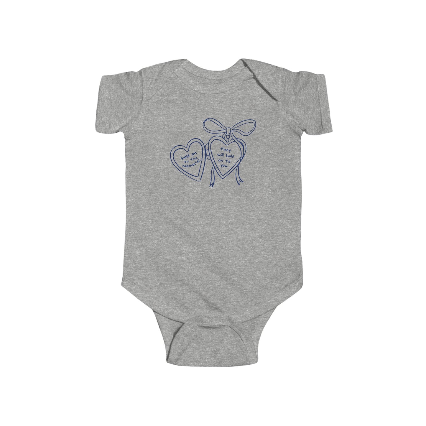 Memories Locket Infant Onesie