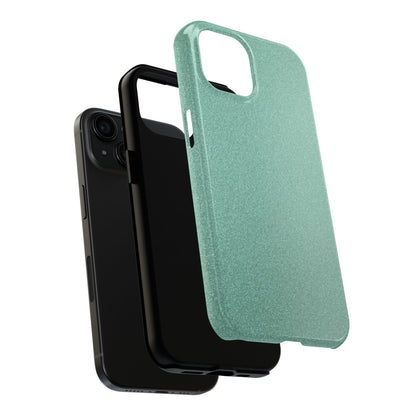 Green Glitter Phone Case