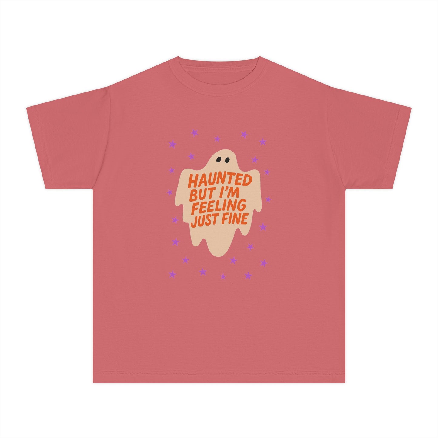 Haunted But I'm Feeling Just Fine Youth Tee