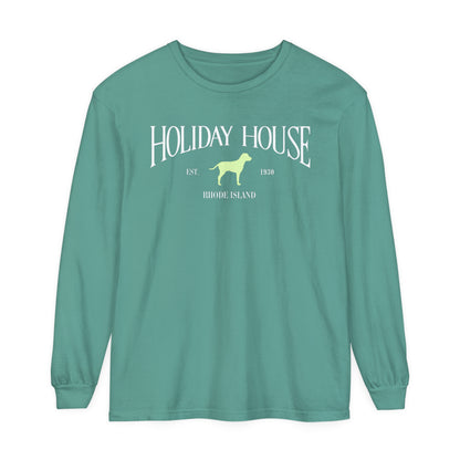 Key Lime Green Dog Long Sleeve Shirt