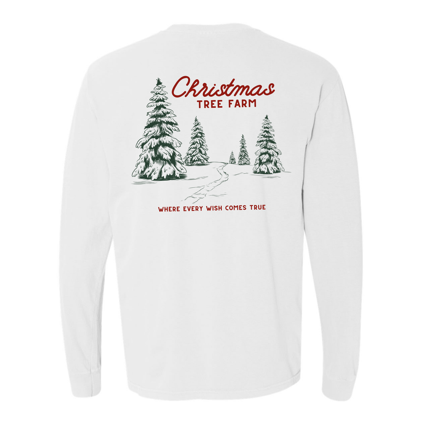 Christmas Tree Farm Long Sleeve Tee