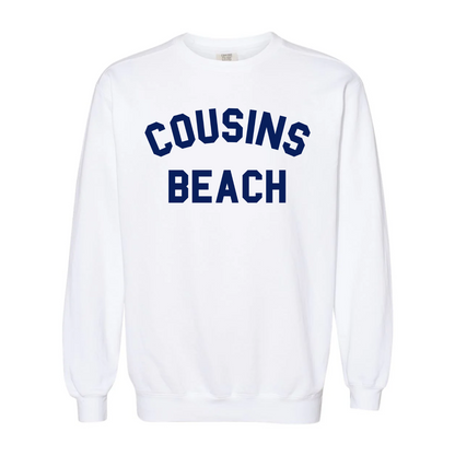 Cousins Beach Varsity Crewneck