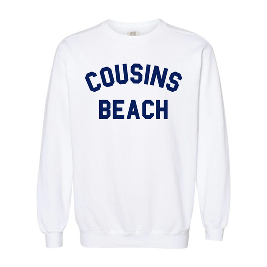 Cousins Beach Varsity Crewneck