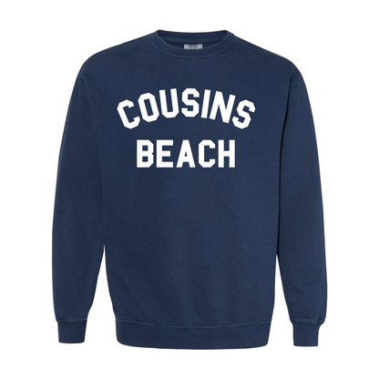 Cousins Beach Varsity Crewneck