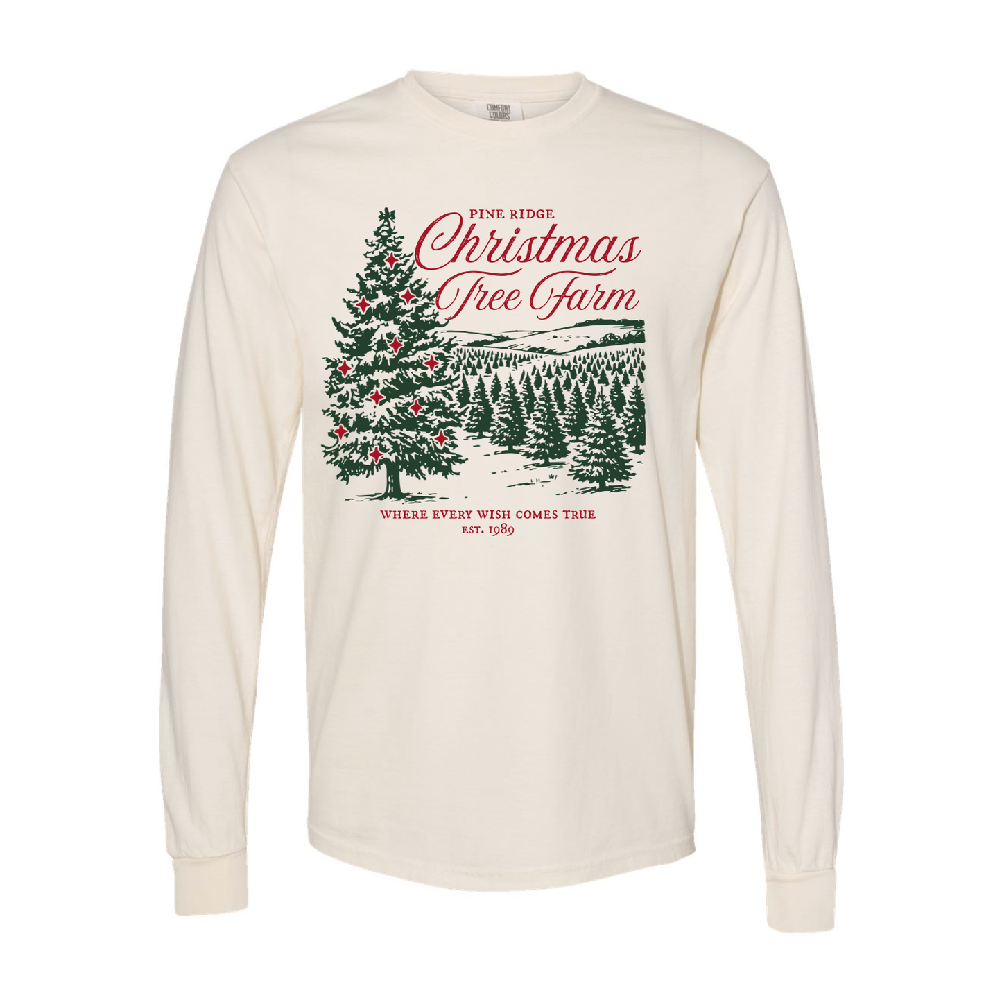 Christmas Tree Farm Long Sleeve Tee