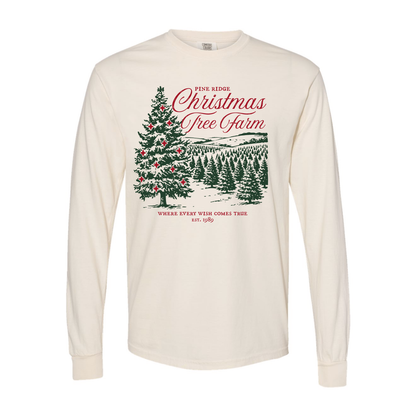 Christmas Tree Farm Long Sleeve Tee