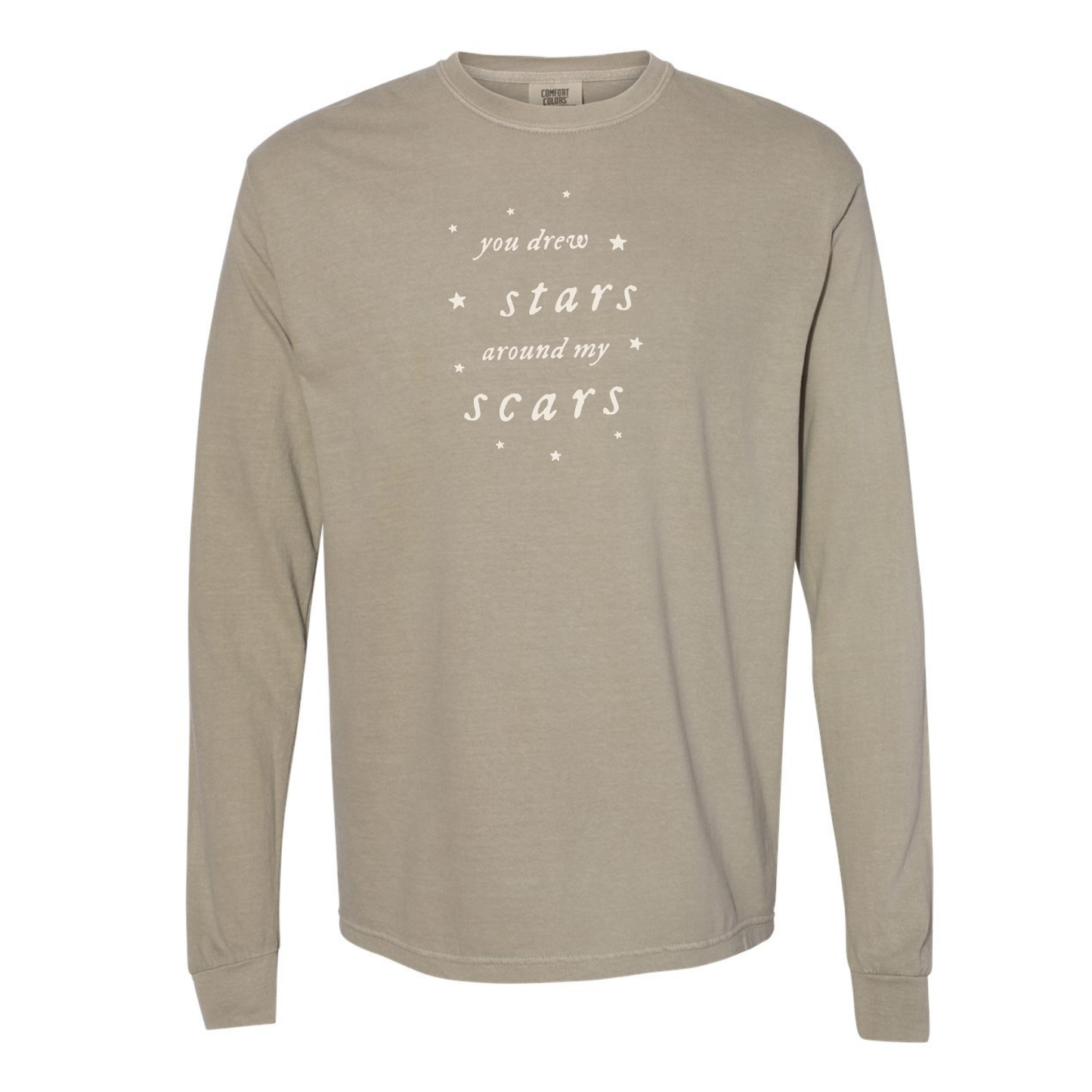 You Drew Stars Around My Scars Long Sleeve Tee