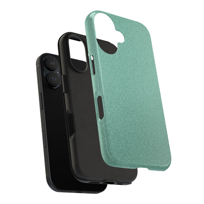 Green Glitter Phone Case