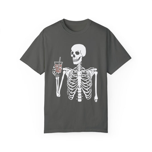 Skeleton Iced Coffee Shirt