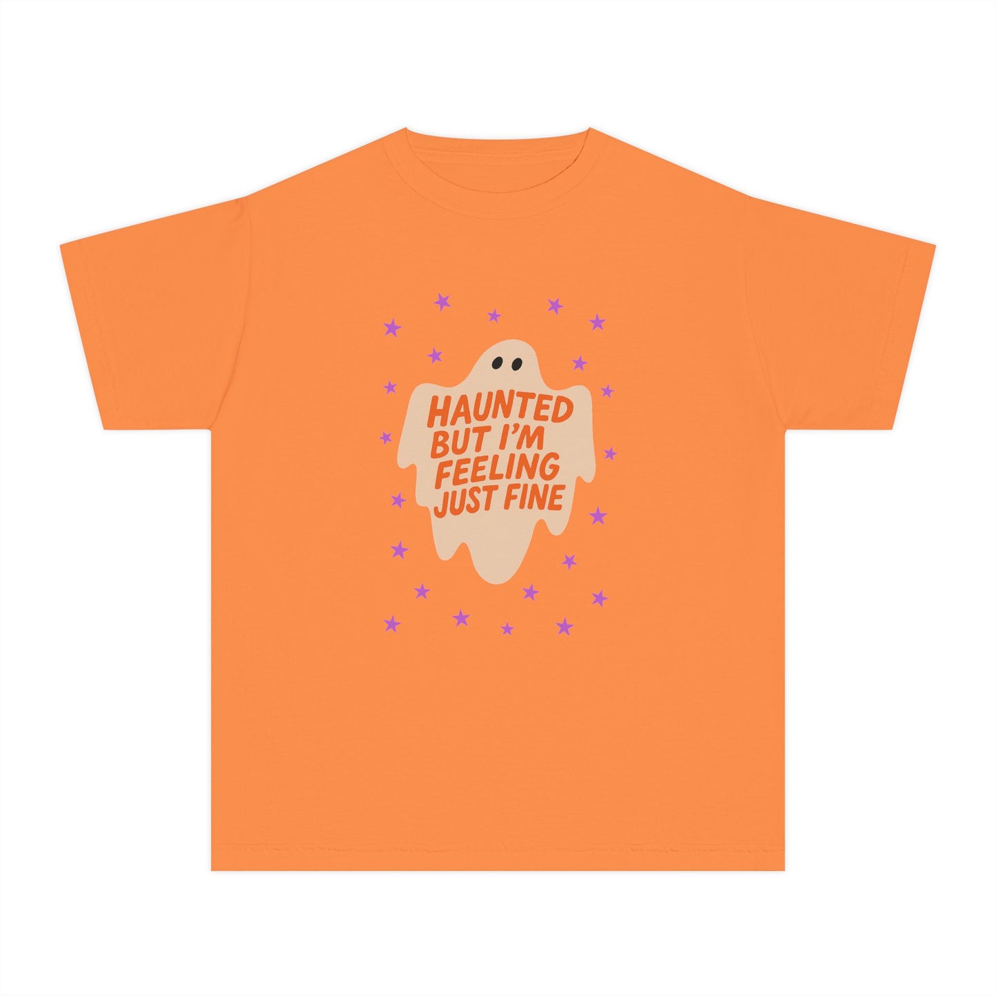 Haunted But I'm Feeling Just Fine Youth Tee