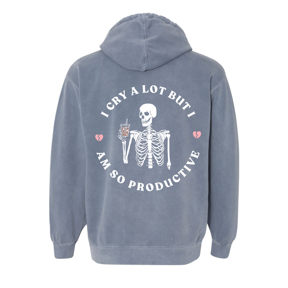 So Productive Skeleton Hoodie