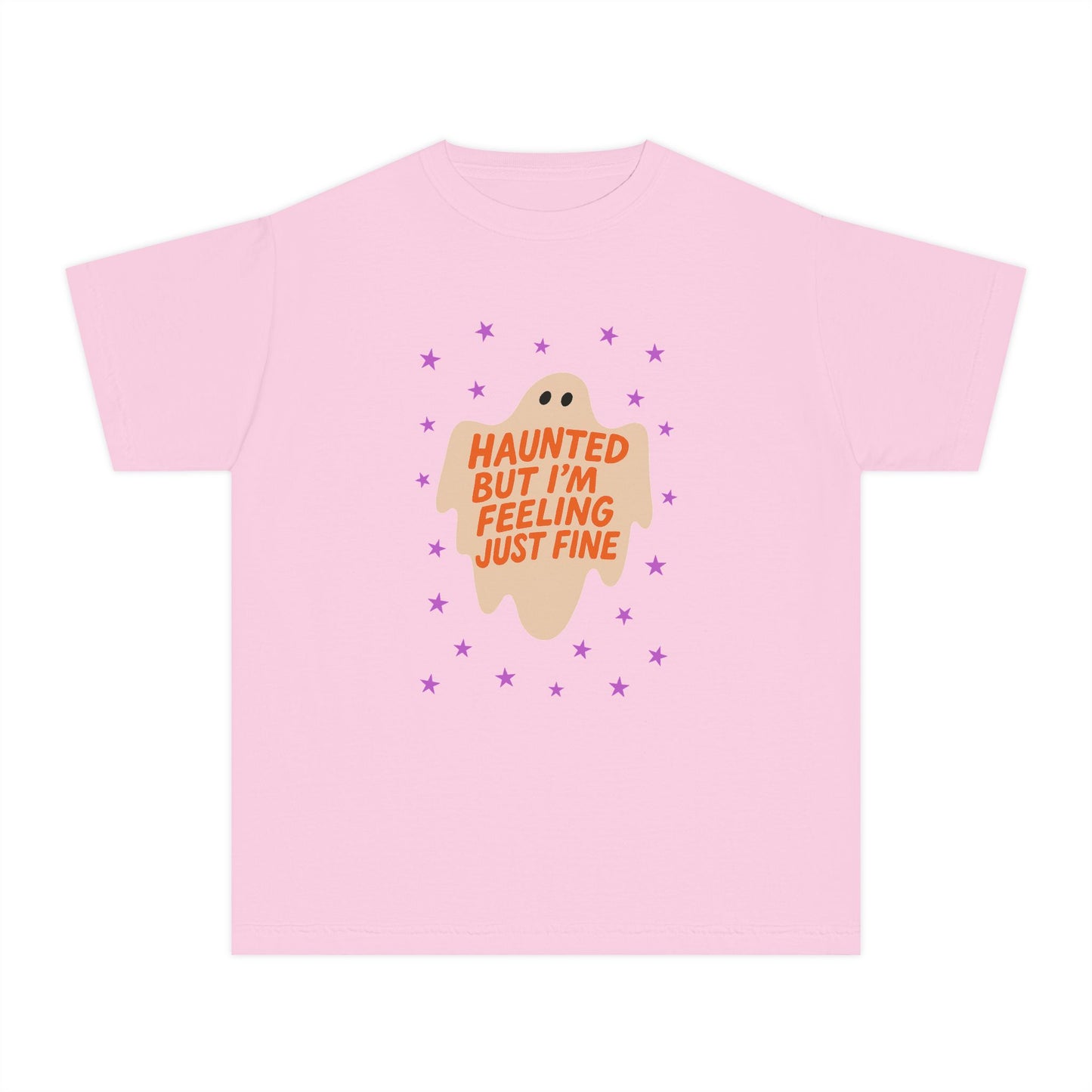 Haunted But I'm Feeling Just Fine Youth Tee