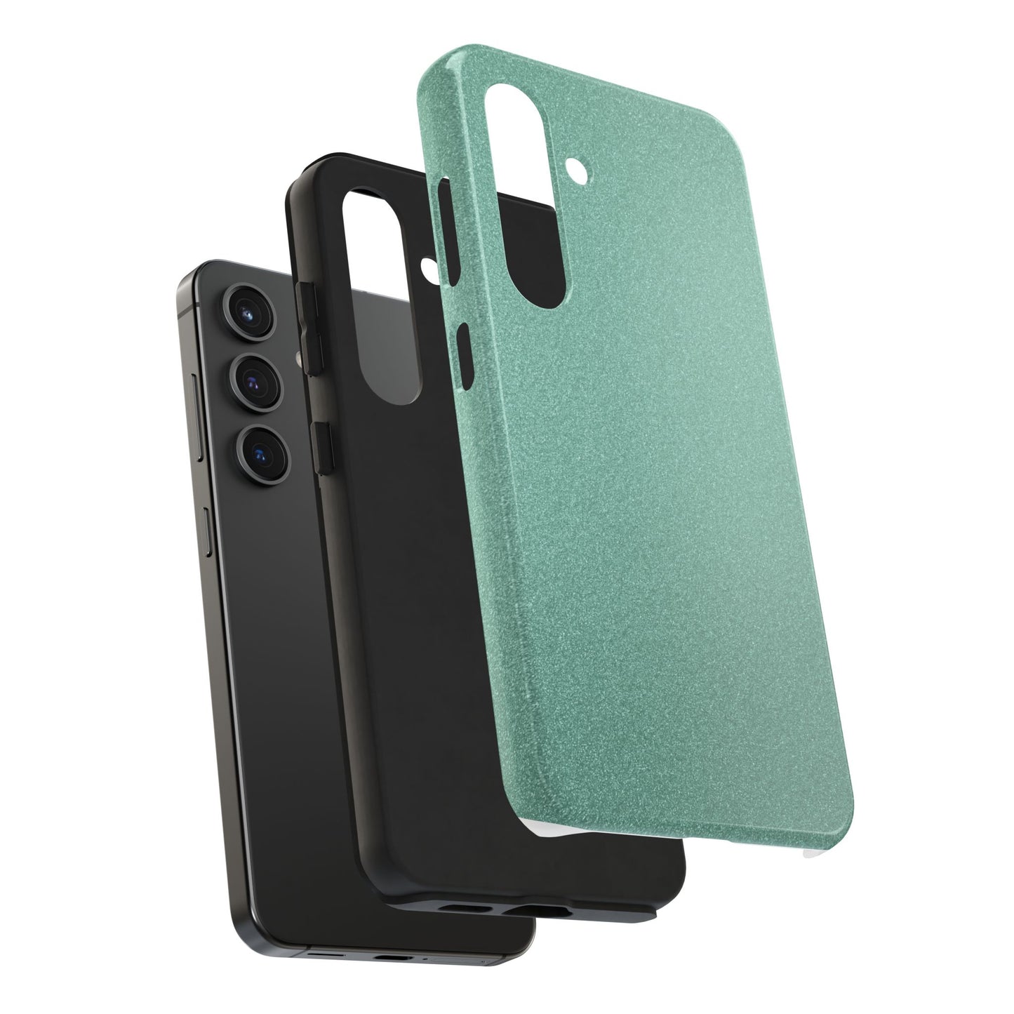 Green Glitter Phone Case