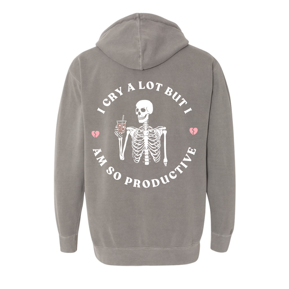 So Productive Skeleton Hoodie