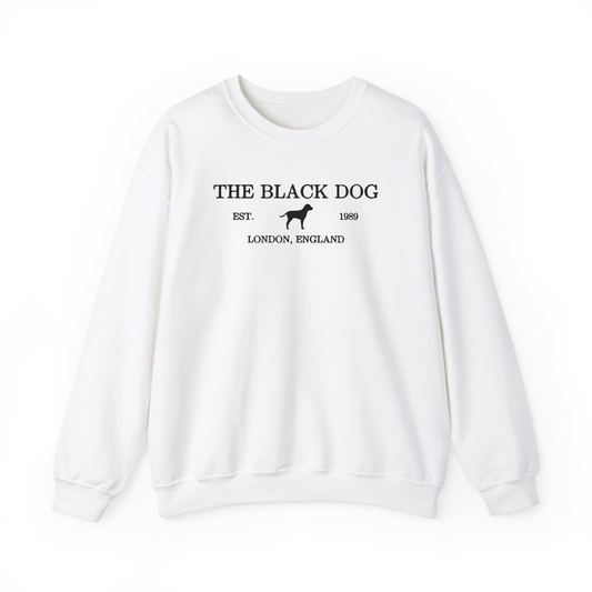 The Black Dog Embroidered Crewneck