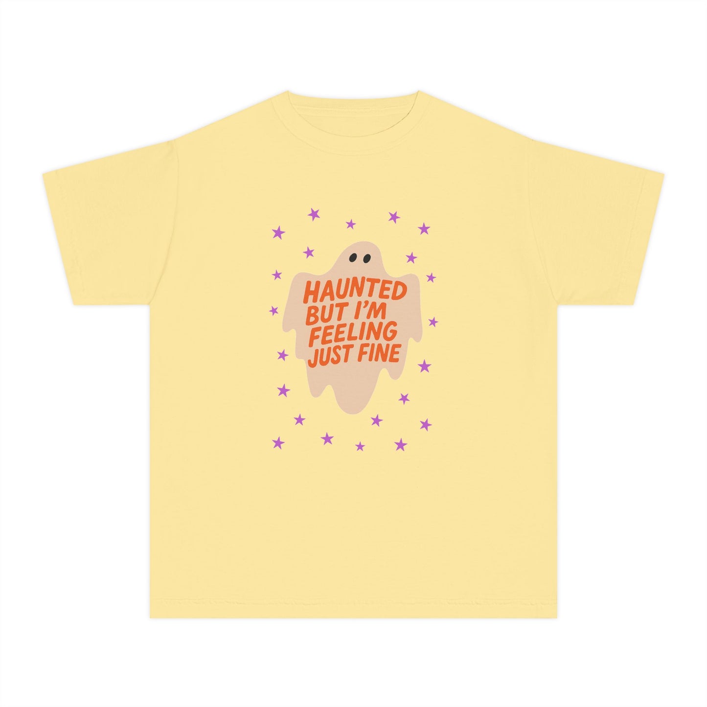 Haunted But I'm Feeling Just Fine Youth Tee