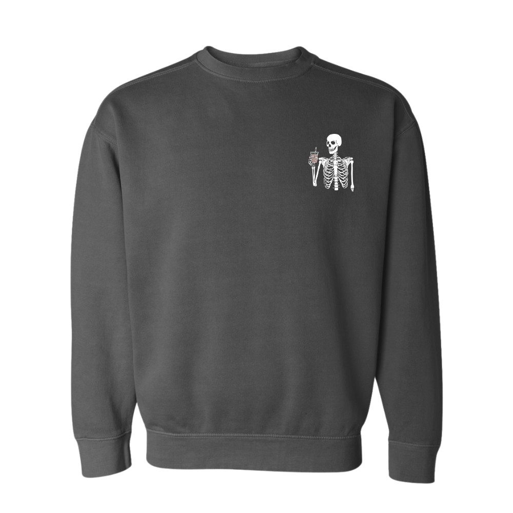 So Productive Skeleton Crewneck