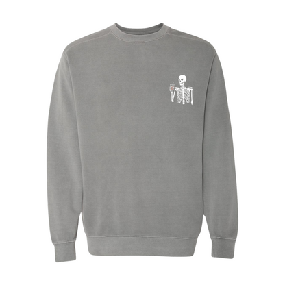 So Productive Skeleton Crewneck