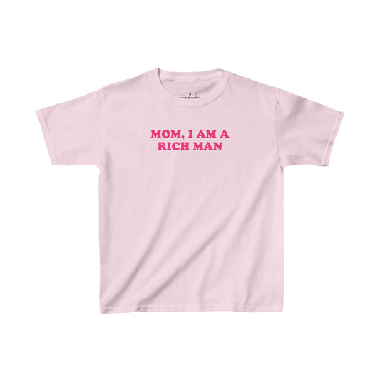 Mom, I Am a Rich Man Baby Tee