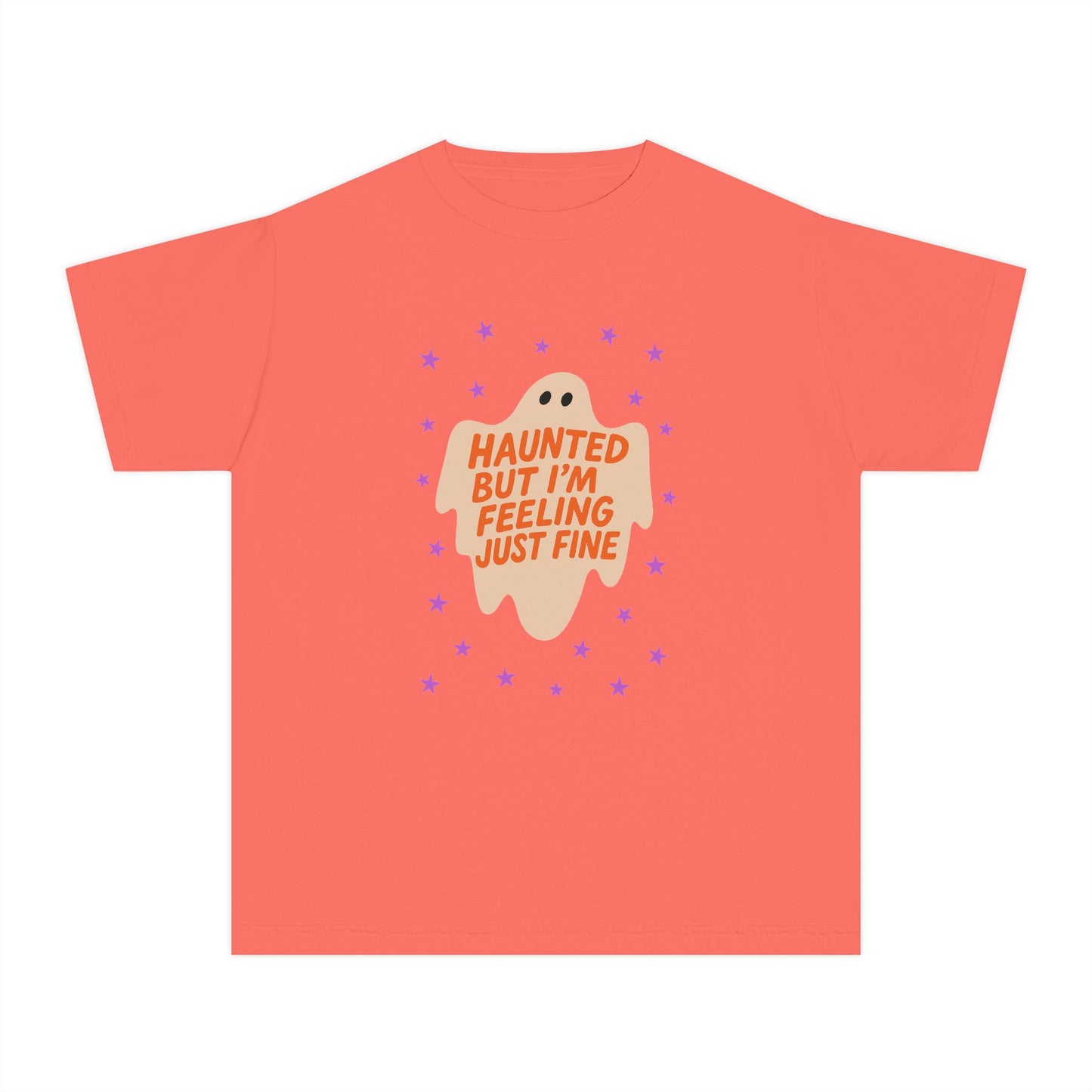 Haunted But I'm Feeling Just Fine Youth Tee