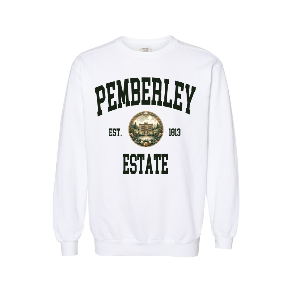 Pemberley Estate Varsity Crewneck