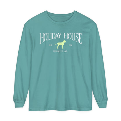 Key Lime Green Dog Long Sleeve Shirt