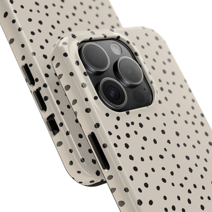 Black Polka Dots Phone Case