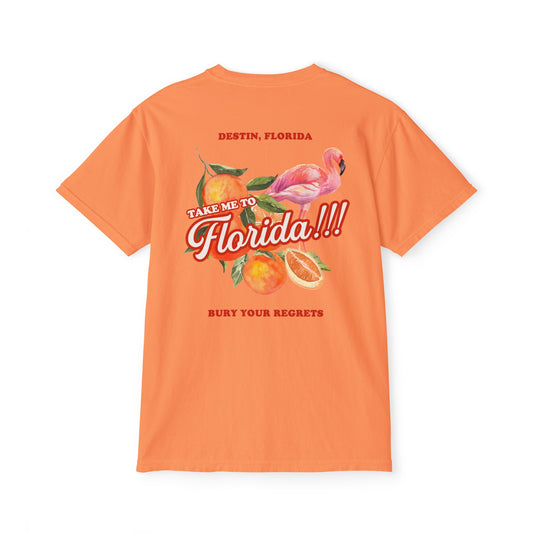 Retro Florida Pocket Tee (Non-Explicit)