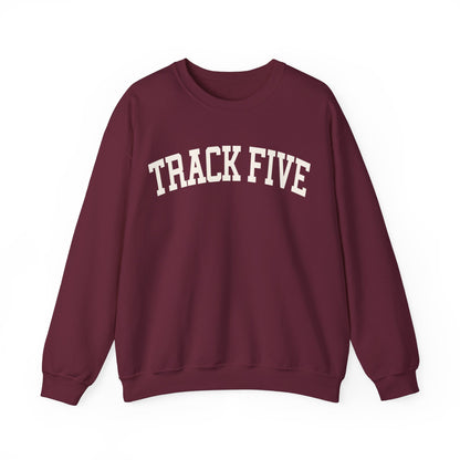 Track Five Varsity Crewneck