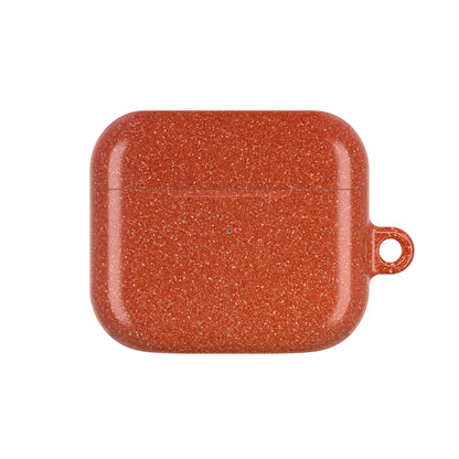 Orange Glitter AirPod Case