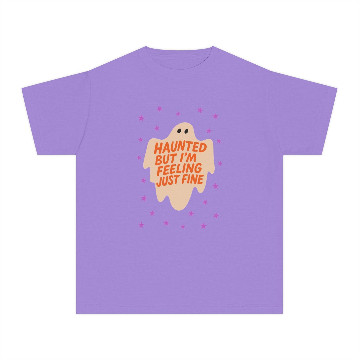 Haunted But I'm Feeling Just Fine Youth Tee