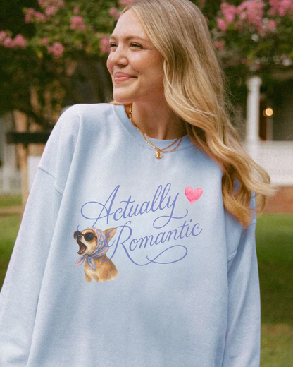 Actually Romantic Crewneck