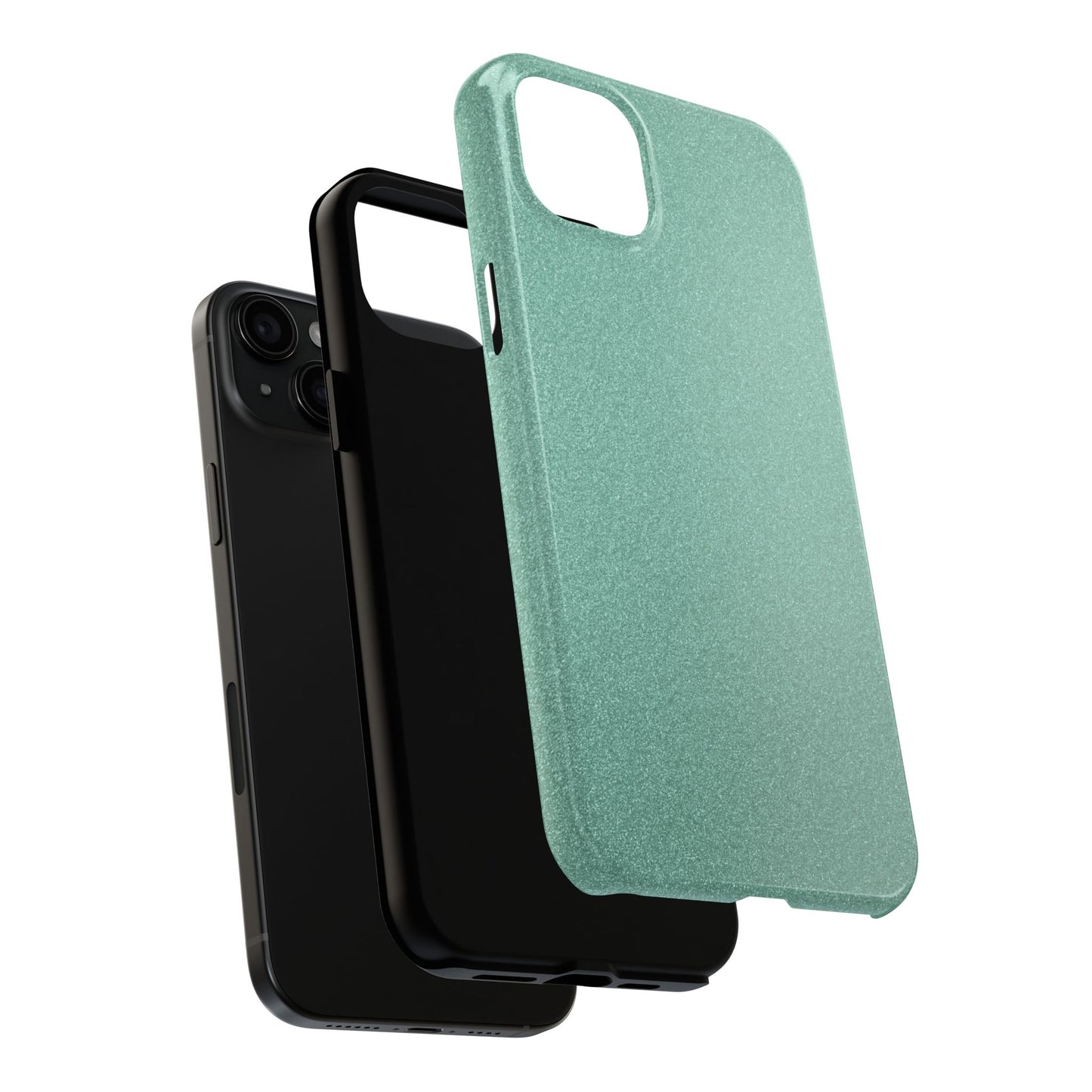 Green Glitter Phone Case