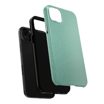 Green Glitter Phone Case