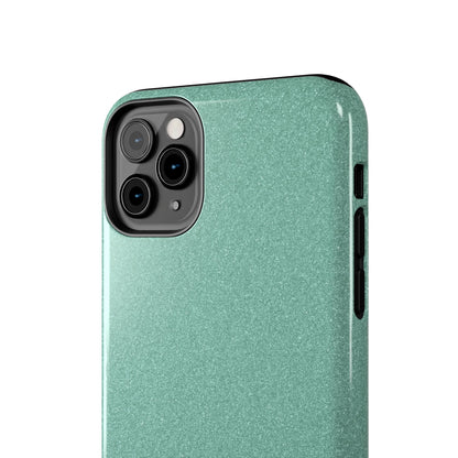 Green Glitter Phone Case