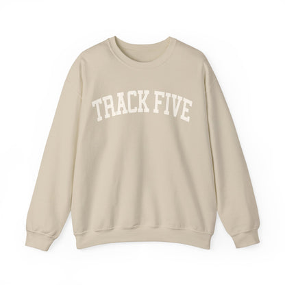 Track Five Varsity Crewneck