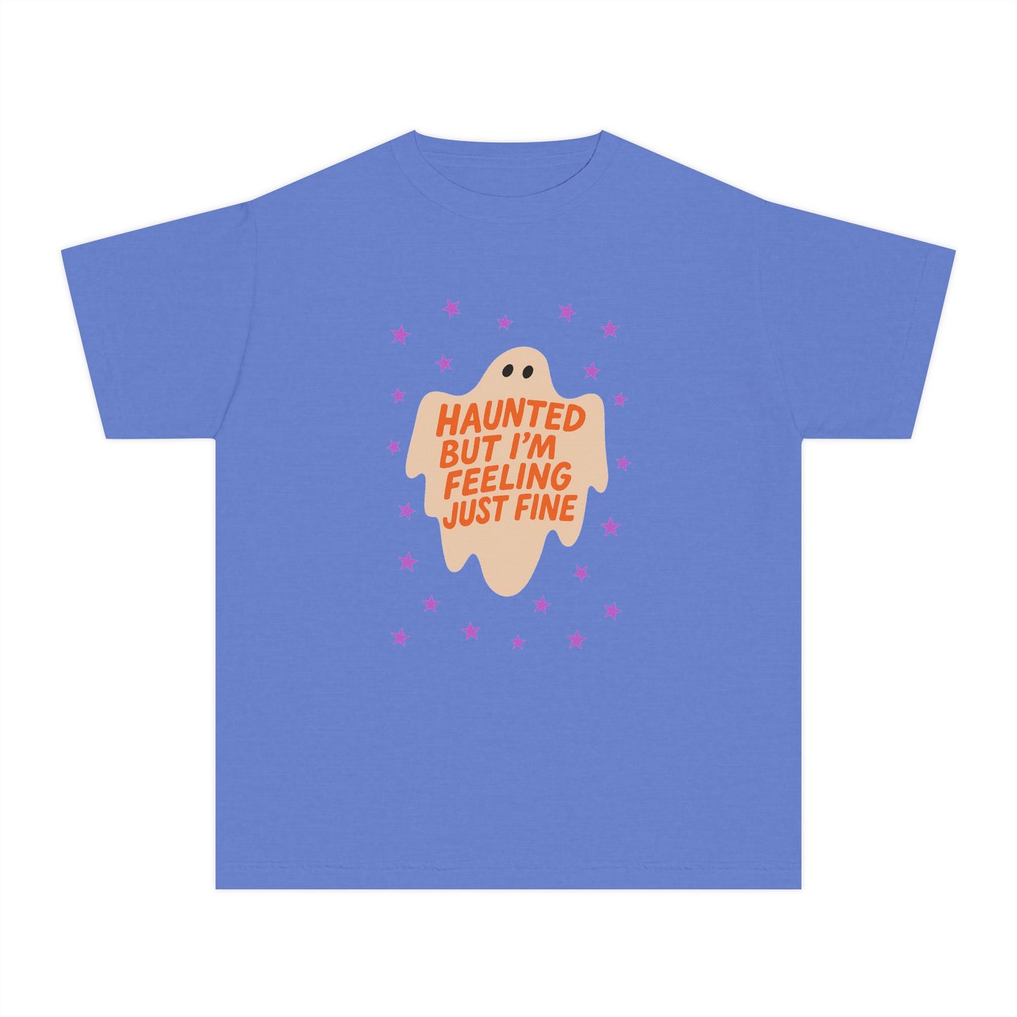 Haunted But I'm Feeling Just Fine Youth Tee