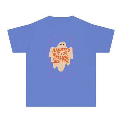 Haunted But I'm Feeling Just Fine Youth Tee