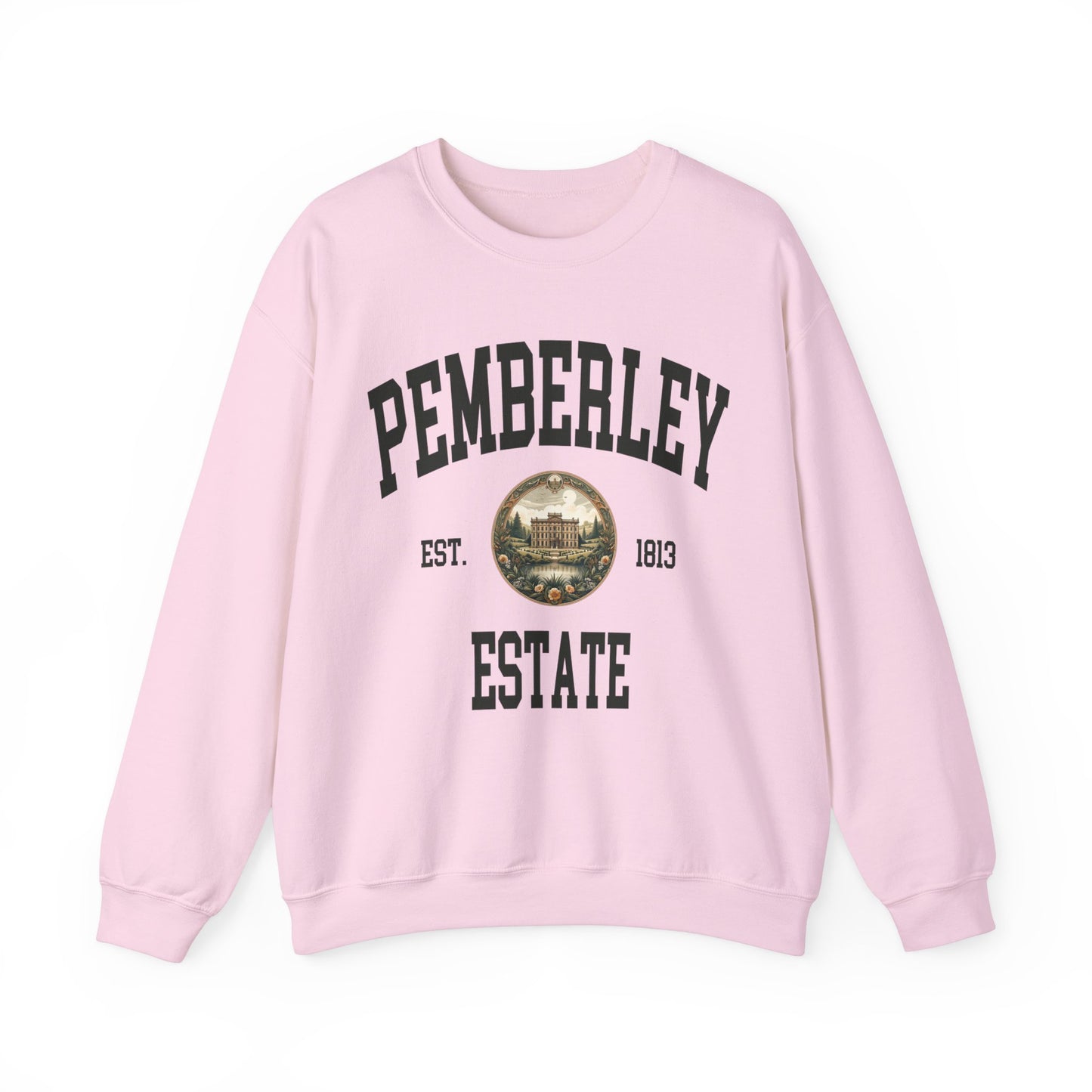 Pemberley Estate Varsity Crewneck (Gildan)