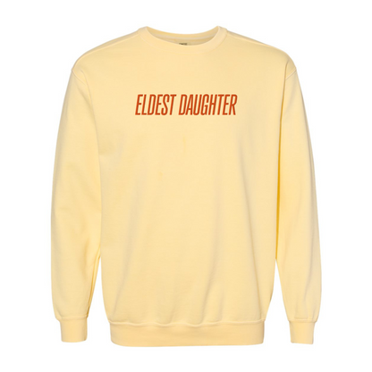 Eldest Daughter Embroidered Crewneck