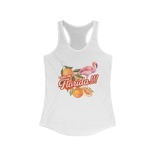 Florida Retro Racerback Tank (Non-Explicit)